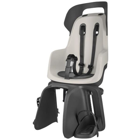 Kindersitz hinter Bobike Maxi Go Carrier Bestätigung Creme