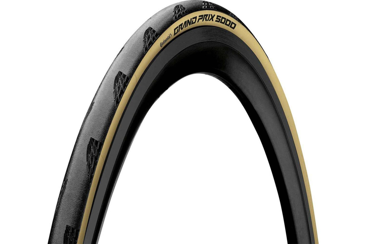 Continental GP5000 Racefietsband 700x25C Zwart Creme