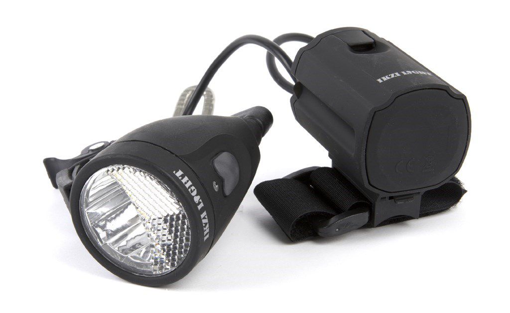 Scheinwerfer 3W+LED inkl. Lader- und wiederaufladbare Batterien