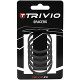 Trivio - Distanzstück 5mm 1-1 8 Carbon ud matt - 5 Stück