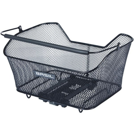 Basil Fahrradkorb Basis M mit Zielbefestigung 14 Liter 25 x 33 x 17 cm – Schwarz