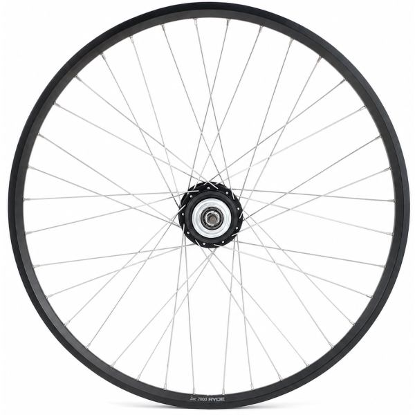 Shimano achterwiel 28 inch met nexus 8 rollerbrake - rvs spaken - zwart