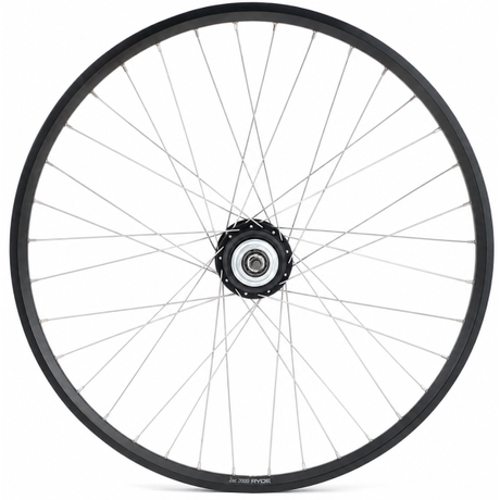 Shimano achterwiel 28 inch met nexus 8 rollerbrake - rvs spaken - zwart
