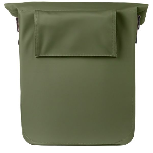 Basil Tasche City Shopper grün | Mikrofonhaken | 16l