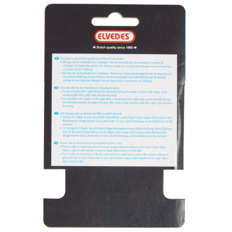 ELVEDES SCHAKEL BINNenk 2250 mm Edelstahl N-NIP. 6472RVS-SHIM-49-SL