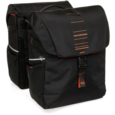 Newlooxs Tasche New Looxs Vigo Double | schwarz orange | Ziel 2.0 | 40l