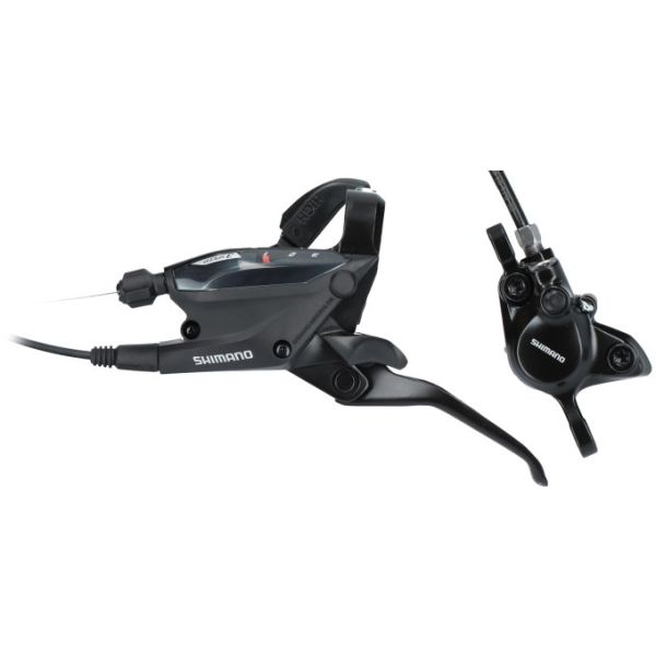 Hydraulikbrems -Set 3 -Geschwindigkeit Shimano ST -f505 MT200 - Schwarz