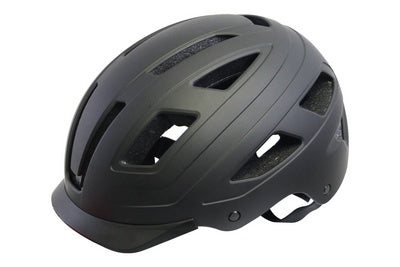 QT Cycle Tech Helmet Style Urban Matt Black Size L 59-62 cm 2810385