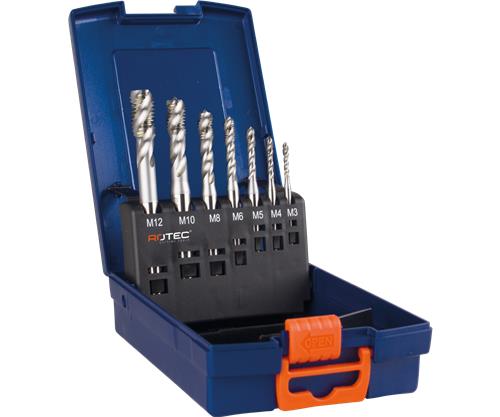 Rotec Maschinengewindebohrer-Set M3-M12 HSS-E Blind