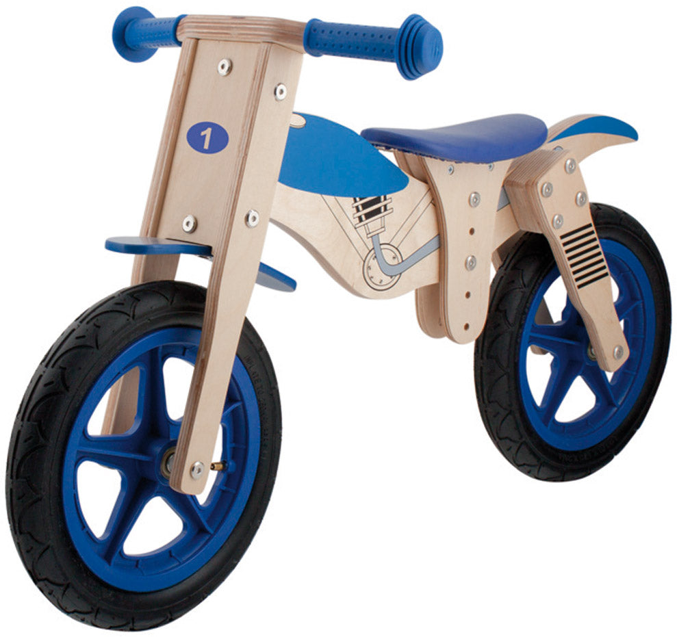 Balance Bike Wood Motor