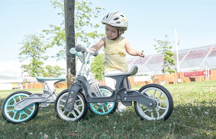 Polisport Balance Bike Bike Gray Bike Bike Creme de crema