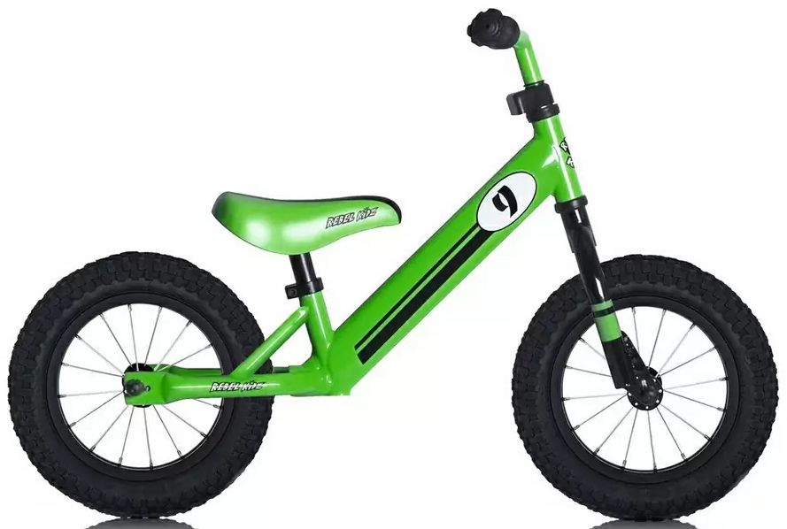 Rebel Race Breeding Bike 12,5 tommer juniorgrøn