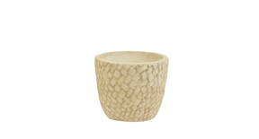 Pot cement d10,5x9h light grey