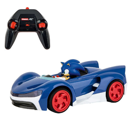 Carrera RC Sonic Team Rennwagen blau silber