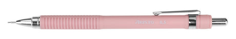 Aristo ar-85712 Druckbleistift mattrosa 0,5, Gummigriff, Metallclip
