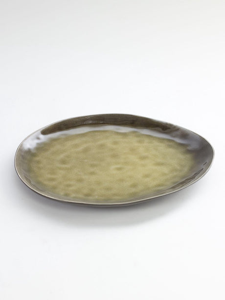 Serax - Pascale Naessens Pure - ovaler Teller l - grün - 2 Stück