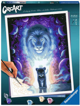 Ravensburger Kreart Gemälde bei Number - Lion Jojoesart