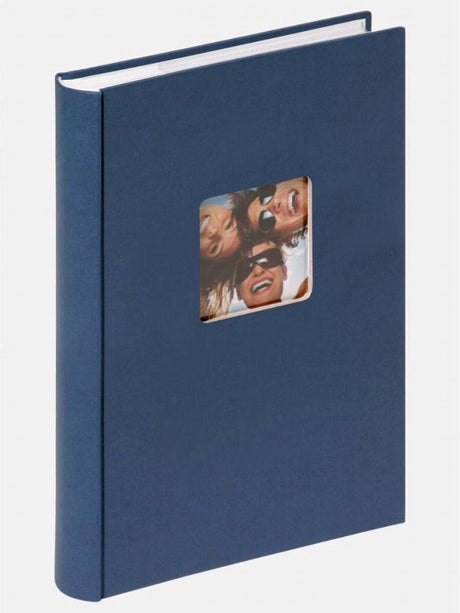 Walther me-111-l fun - Memo-Einsteckalbum - 300 Fotos 10 x 15 cm - blau