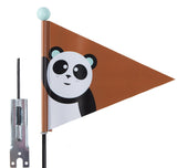 Pexkids Security Flag Pexkids Panda mit einem Panda -Druck