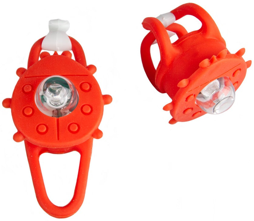 PEXKIDS set di illuminazione farfalla a LED con cinturino in silicone rosso