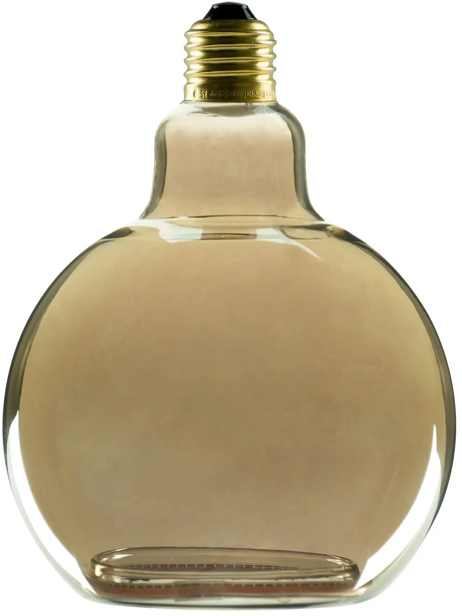 Segula led lamp floating globe 125 6w e27 1900k - smokey grijs