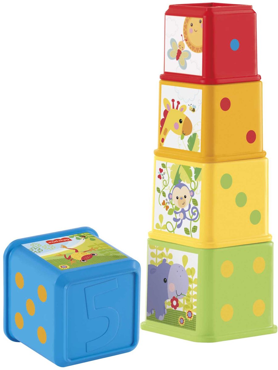 Mattel Fisher-Price Stapel entdecken Blöcke