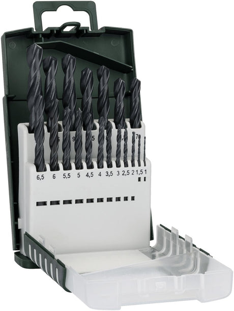 Bosch Metallbohrer-Set – HSS-R – 1–10 mm – 19-teilig