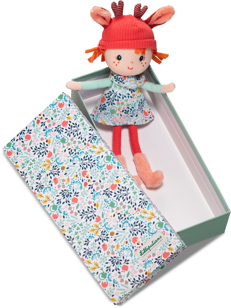 Lilliputiens - Kuscheltierpuppe - Stella - 32 cm