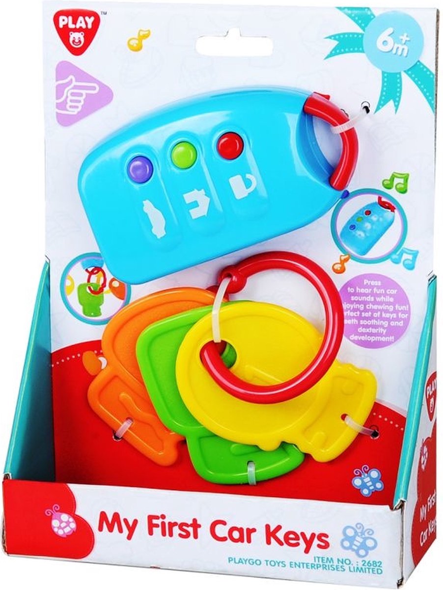 Playgo meine ersten Autoschlüssel - 5 Stk.