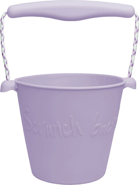 Scrunch speelgoedemmer - paars - opvouwbaar - recycleerbaar