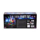 Partyzeit! Party Time Mini-Disco-Set mit 3 Stück