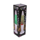 Partyzeit! Party Time Glitzerlampe LED Farbwechsel 35 cm | 2 Stk