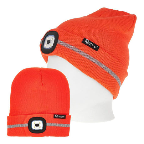 Geko winterkap met led oranje waarschuwingssignaal
