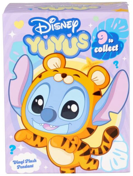 Simba Toys Plüsch – Disney Simba Toys Plüsch – Kuscheltier – Disney Yuyus Stitch Sammelfigur mit Schlüsselring 12 cm – Blindbox