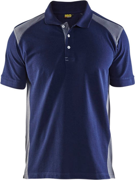 Blåkläder Blaklader Poloshirt Piqué 3324-1050 – Schwarz Dunkelgrau – L