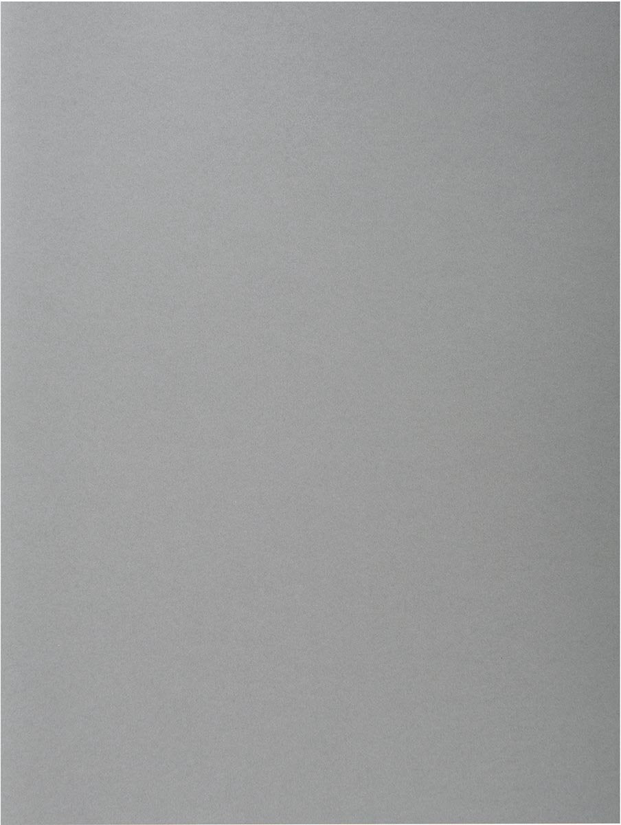 Exacompta Rock''s 80 – Packung mit 100 Einlegemappen 22 x 31 cm für A4 – Grau – 800009e