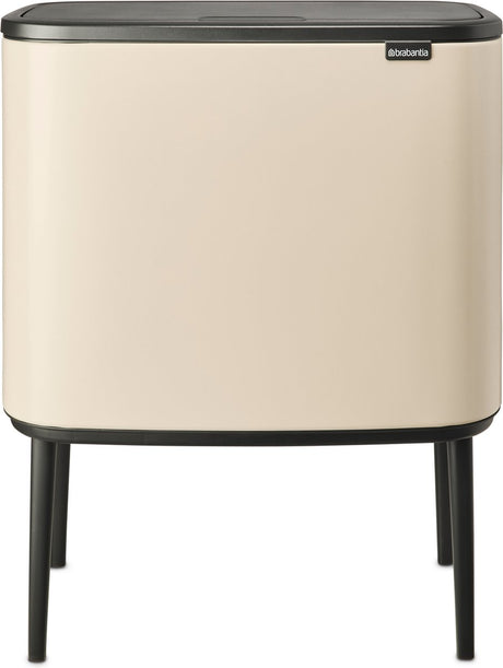Brabantia Bo Touch Bin Abfallbehälter – 36 Liter – 1 Fach – sanftes Beige