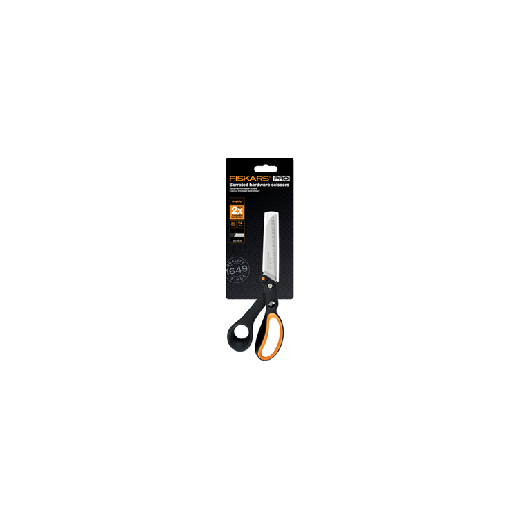 Fiskars Hardware-Schere 24 cm – gezahnt