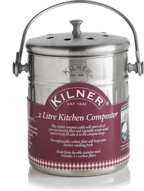 Kilner - Kompostbehälter Arbeitsplatte - 2l