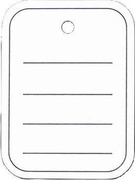 Sigel - Preisschilder - 40x50 mm - mit Stanzung - liniert - Karton à 500 Stück - si-zb350