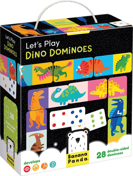Bananenpanda – lass uns Dino Domino spielen