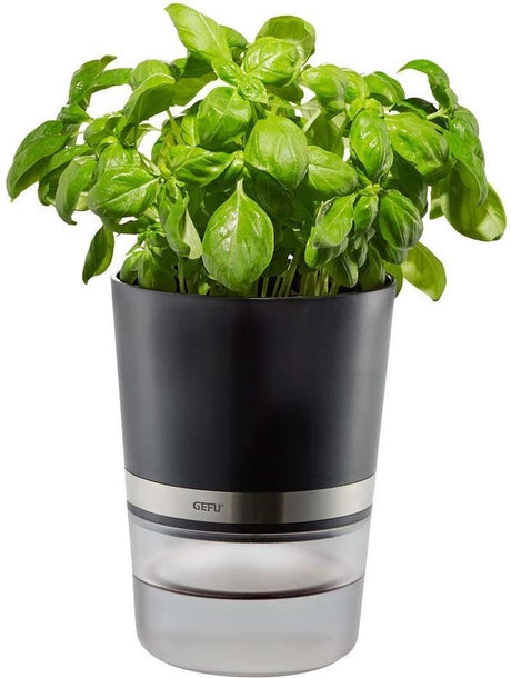 Gefu Botanico Kräutertopf – selbstbewässernder Kräutertopf – mit Wasserreservoir