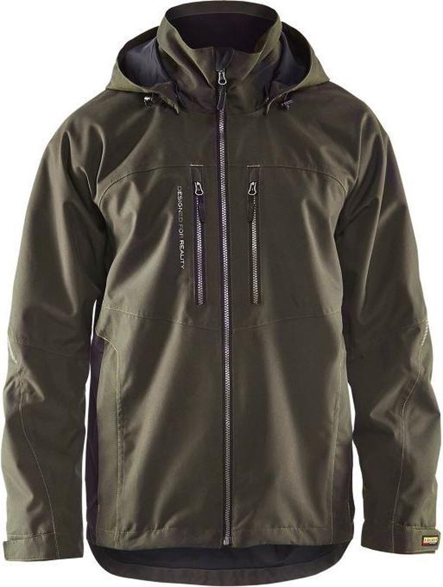 Blåkläder 4890-1977 leichte Funktionsjacke grün schwarz Größe XL