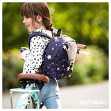 Basilikum Rucksack Stardust Schwarz