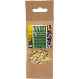 Nabbi-Bioperlen von , Größe 5x5 mm, Lochgröße 2,5 mm, mittel, hellgelb, 1000 Stück 1 Box