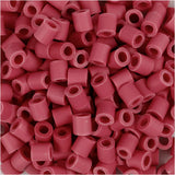 Nabbi-Bioperlen von , Größe 5x5 mm, Lochgröße 2,5 mm, mittel, rot, 1000 Stück 1 Box