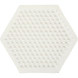 Creativ Company Nabbi Biobeads Grundplatte, Sechseck, Größe 8,5x8,5 cm, mittel, 1 Stück