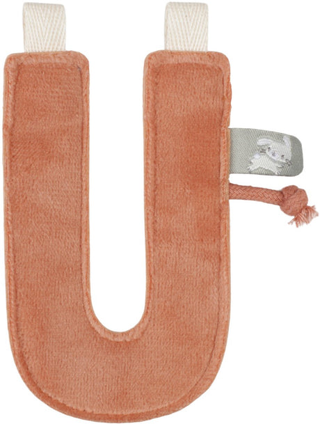 Little dutch slinger element - letter u - oranje