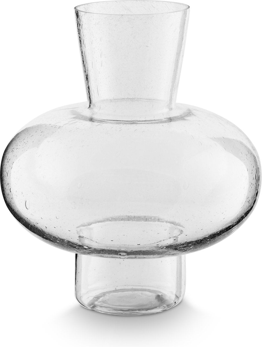 Vtwonen - basic - vaas - transparant - glas - 23x23x27