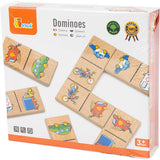 Viga Dominosteine für Kinder, Fahrzeuge, 28 Teile, 1 Stück